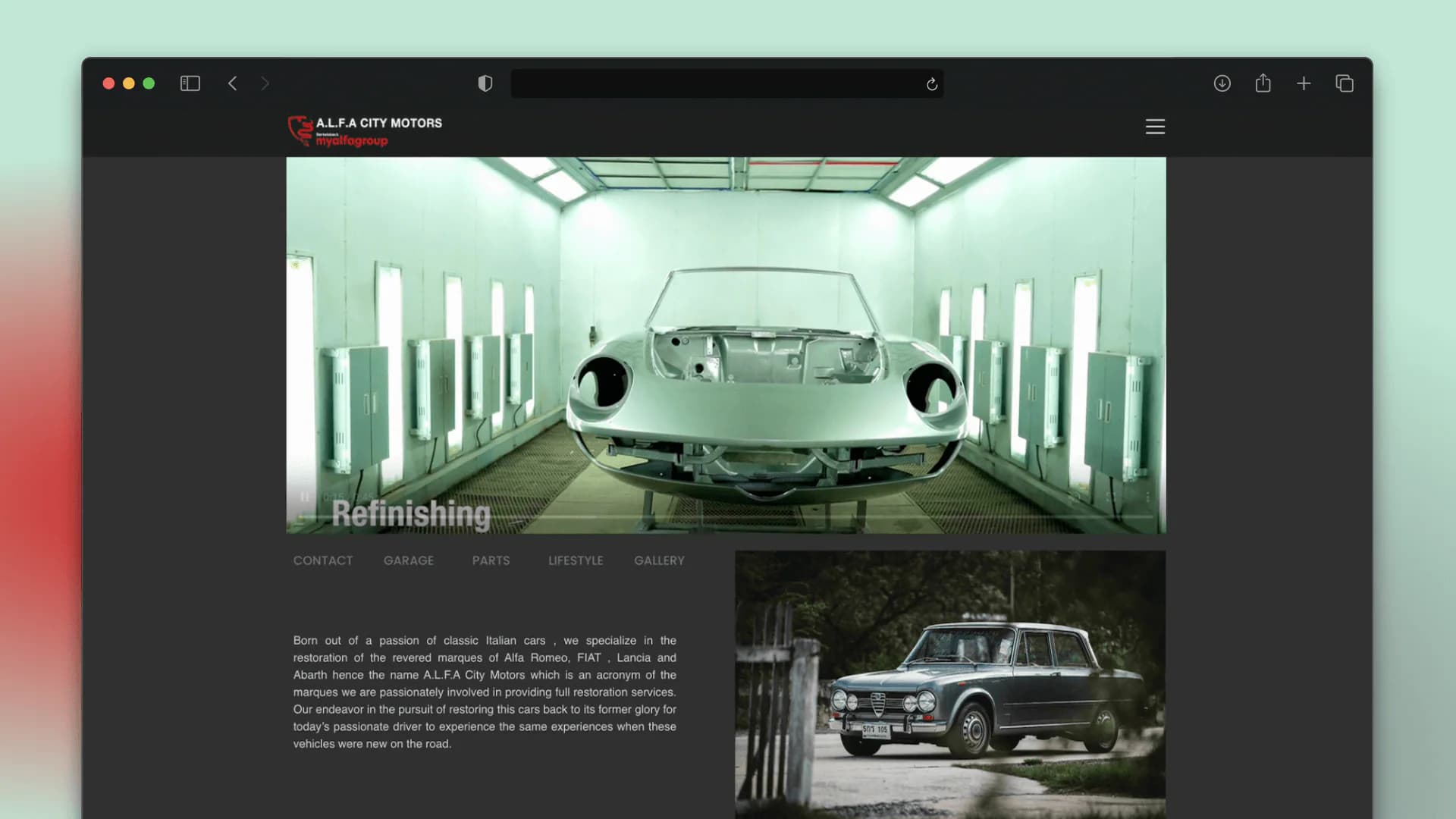4507d25e alfamotor a website design services and other services by nConnect